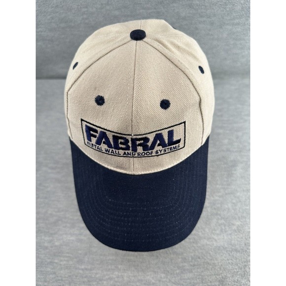 Fabral Metal Wall & Roof Systems Adjustable Hat Men's Blue Bullet Line Headwear - Picture 2 of 7